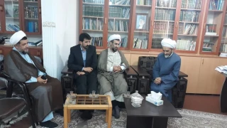 دیدار ریاست آموزشکده با امام جمعه شهرستان لاهیجان