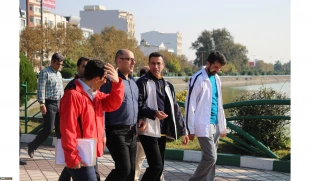 برگزاری همایش استانی ، پیاده روی به میزبانی آموزشکده لاهیجان22-آبان 98
 12
