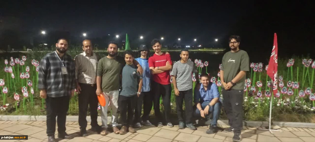حضور دانشجویان خوابگاهی به اتفاق سرپرست خوابگاه در برنامه نمایش میدانی بزرگ جلوه های عاشقی شهرستان لاهیجان
